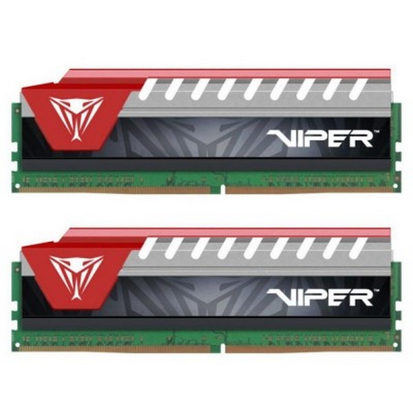 

Оперативна память Patriot 8 GB (2x4GB) DDR4 2800 MHz Viper Elite Red (PVE48G280C6KRD, 8 GB (2x4GB) DDR4 2800 MHz Viper Elite Red (PVE48G280C6KRD)