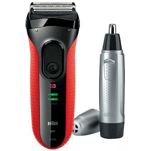 

Електробритва чоловіча Braun Series 3 300s Red + EN10, Series 3 300s Red + EN10