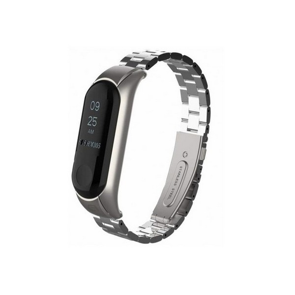 

Ремінь для браслету Xiaomi Mi Band 3 металевий ArmorStandart Metal Silver, Metal Xiaomi Mi Band 3