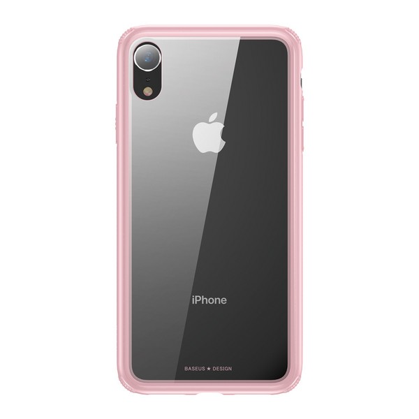 

Накладка для iPhone XR силікон Baseus See-through Pink, iPhone XR See-through Pink