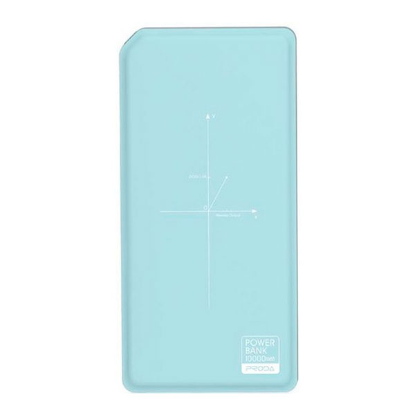 

Додатковий акумулятор 10000 mAh Remax Proda Chicon Wireless BLUE WHITE, Proda Chicon Wireless