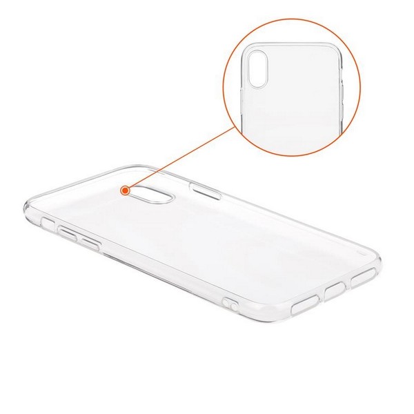 

Накладка для iPhone X/iPhone XS силікон 2E TPU Case TR, iPhone X TPU Case Transparent (2E-IPH-X-MCTTR)