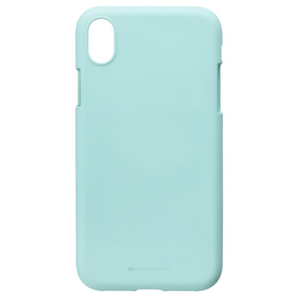 

Накладка для iPhone XR силікон Goospery SF Jelly MINT, SF Jelly Case for iPhone XR Mint