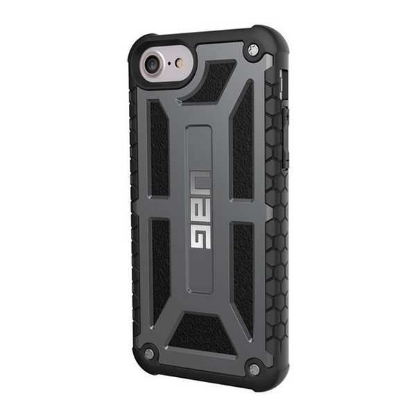 

Накладка для iPhone 6/6s/7/8 пластик UAG Monarch Graphite Black, iPhone 8/7/6S/6 Monarch Graphite Black (IPH8/7-M-GR)