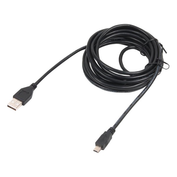 

Кабель USB (папа) = miniUSB (папа) 3м. Cablexpert CCP-USB2-AM5P-10 Black, CCP-USB2-AM5P-10