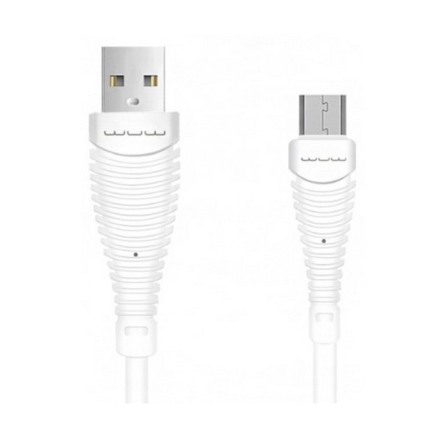 

Кабель USB (папа) = microUSB (папа) WUW X75 1A 1м White, WUW X75