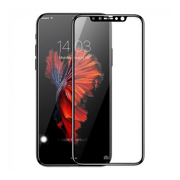 

Захисне скло Apple iPhone 11 Pro/iPhone Xs/iPhone X 3D Optima Чорне, Apple iPhone X/iPhone XS 3D прозоре Optima