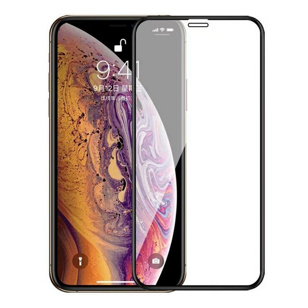 

Захисне скло Apple iPhone 11 Pro Max/iPhone Xs Max 9D Tempered Glasses (чорне) Infinity, 9D Tempered Glasses (чорне) Infinity