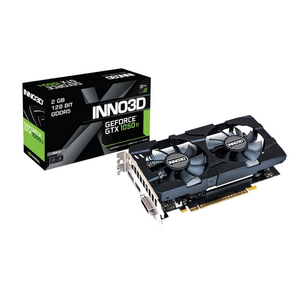 

Відеокарта INNO3D GeForce GTX 1050 Ti 4 GB Twin X2 (N105T-3DDV-M5CM, GeForce GTX 1050 Ti 4 GB Twin X2 (N105T-3DDV-M5CM)