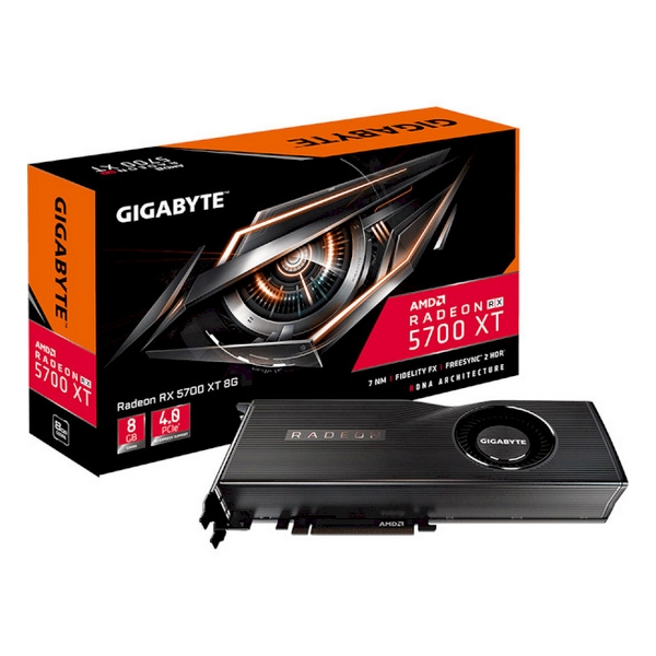 

Відеокарта Gigabyte Radeon RX 5700 XT 8G (GV-R57XT-8GD-B, Radeon RX 5700 XT 8G (GV-R57XT-8GD-B)