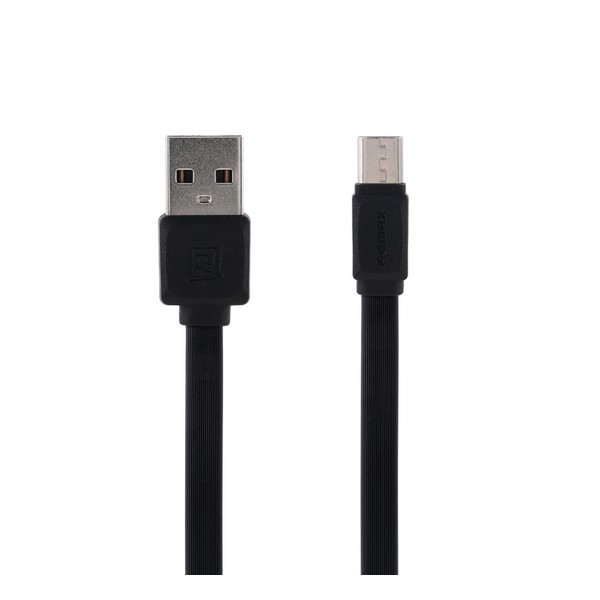 

Кабель USB (папа) = microUSB (папа) 1 м Remax RC-129m 2.4 A Black, RC-129m