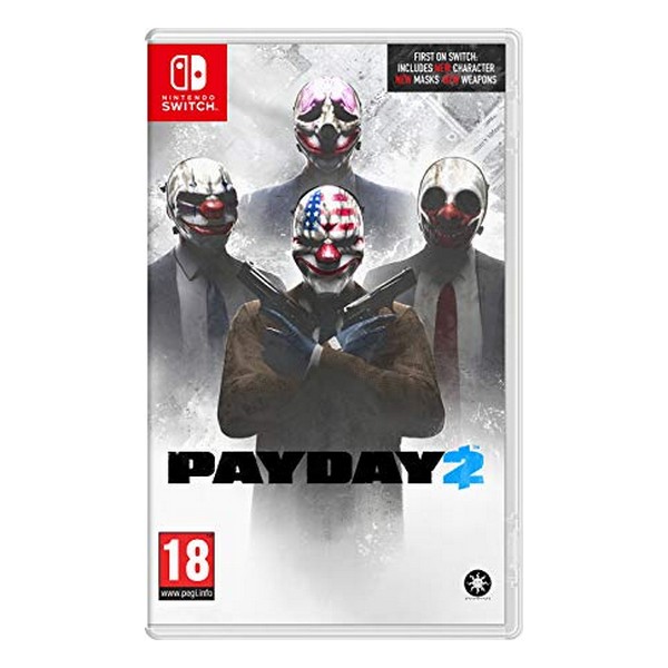 

Гра Nintendo Switch Payday 2 (англійська версія, Nintendo Switch Payday 2