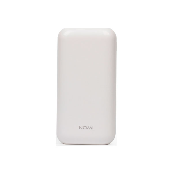 

Додатковий акумулятор 30000 mAh Nomi L300 White, L300 30000mAh White