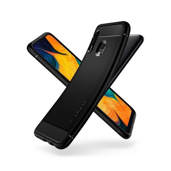 

Накладка для Samsung Galaxy A20 (A205)/A30 (A305) Spigen Rugged Armor Matte Black, Samsung Galaxy A20 (A205)/A30 (A305) Spigen Rugged Armor