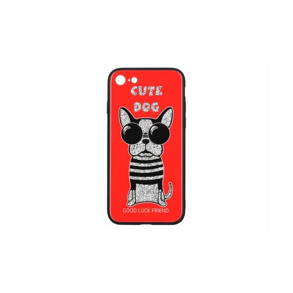 

Накладка для iPhone 7/iPhone 8 WK WPC-087 Cute Dog Red, iPhone 7/iPhone 8 WK WPC-087