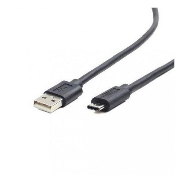 

Кабель USB (папа) = USB type C (папа) 3 м Cablexpert CCP-USB2-AMCM Black, CCP-USB2-AMCM Black