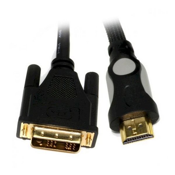 

Кабель HDMI (папа) = DVI (папа) 3 м Viewcon VD078-3M Black, VD078-3M Black