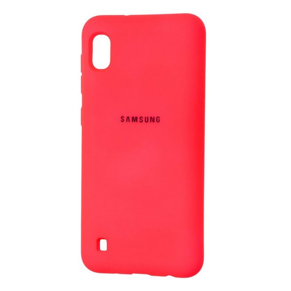 

Накладка для Samsung Galaxy A105 A10 Silicone Case Full Protective Hot Pink, Samsung Galaxy A105 A10 Silicone Case Full Protective