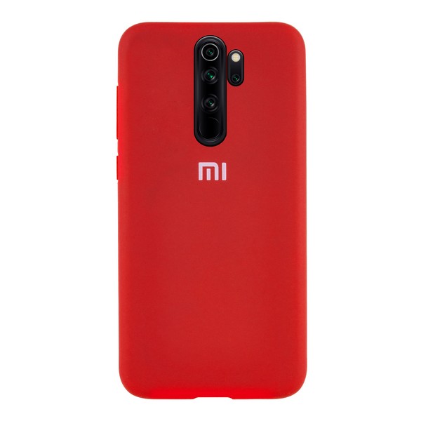 

Накладка для Xiaomi Redmi Note 8 Pro Silicone Case Full Protective Red, Xiaomi Redmi Note 8 Pro Silicone Case Full Protective