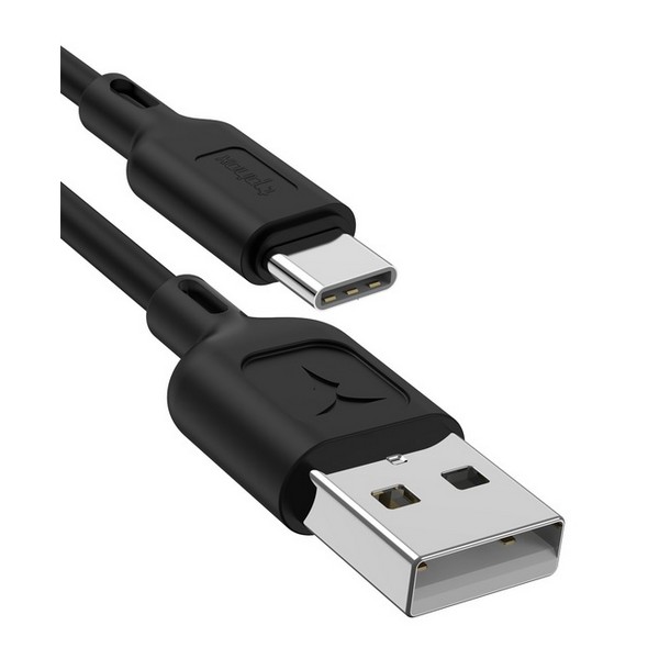 

Кабель USB (папа) = USB type C (папа) 1.2 м T-Phox T-C829 Black, T-C829 Black