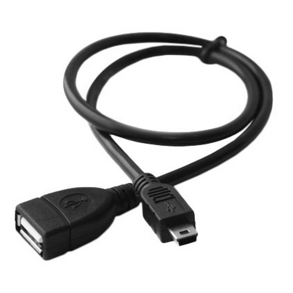 

Кабель USB (мама) = miniUSB (папа) 0.5 м Extradigital DV00DV4066 Black, DV00DV4066 Black