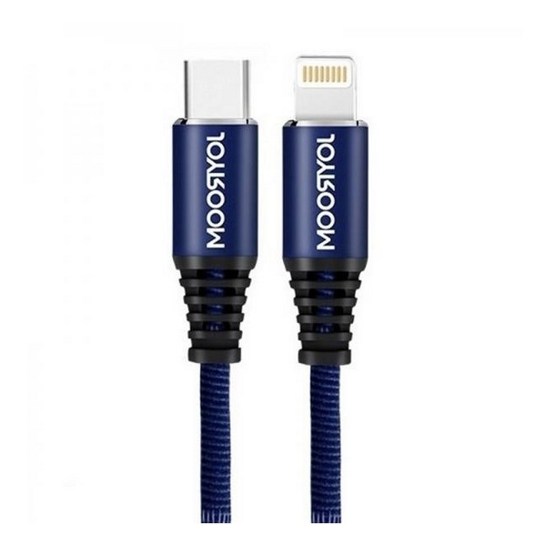 

Кабель USB (папа) = Apple Lightning (папа) 1 м Joyroom 6956116750251 Blue, 6956116750251 Blue