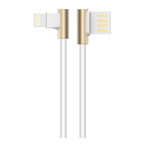 

Кабель USB (папа) = Apple Lightning (папа) 1.2 м Joyroom RL049444 White, RL049444 White