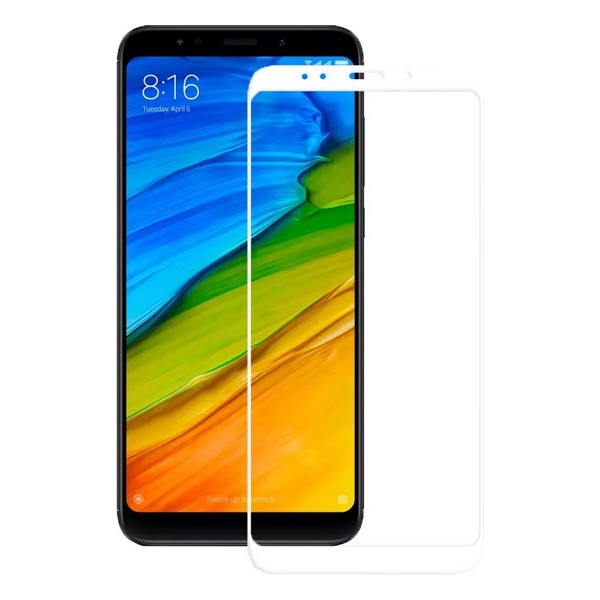 

Захисне скло Xiaomi Redmi Note 5 2.5D Full Cover Tempered Glass прозоре (біле) Mocolo, 2.5D Full Cover Tempered Glass Xiaomi Redmi Note 5 White (HM2287)