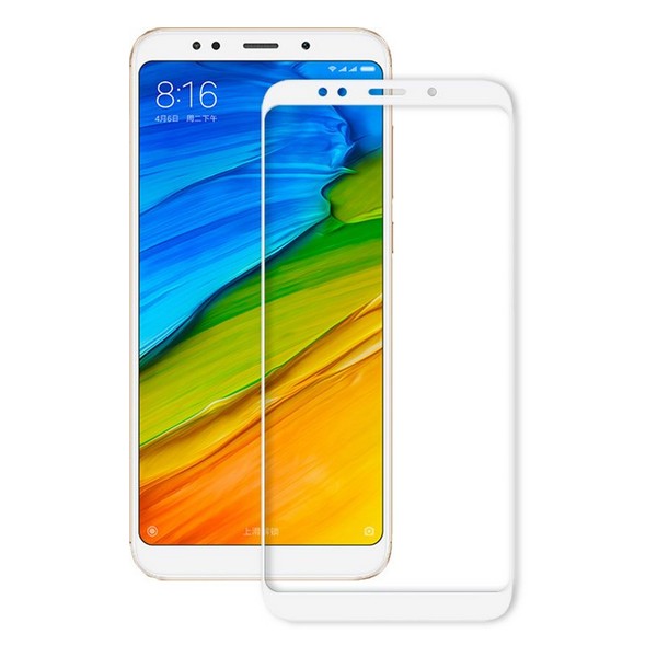 

Захисне скло Xiaomi Redmi 5 Plus 2.5D Full Cover Tempered Glass прозоре (біле) Mocolo, 2.5D Full Cover Tempered Glass Xiaomi Redmi 5 Plus White (XM2229)