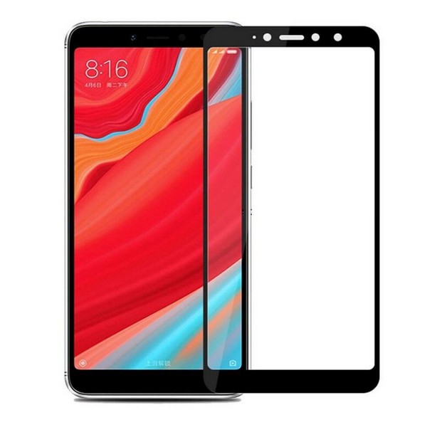 

Захисне скло Xiaomi Redmi S2 2.5D Full Cover Tempered Glass прозоре (чорне) Mocolo, Full Glue Glass Full Cover Xiaomi Redmi S2