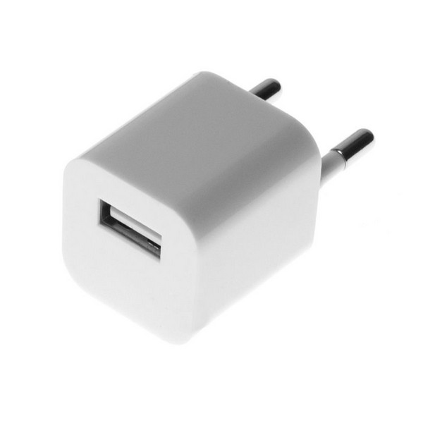 

Адаптер мережевий універсальний 1xUSB 800мАг TOTO TZH-46 Travel charger White, TZH-46 Travel charger 1USB 0,8A White