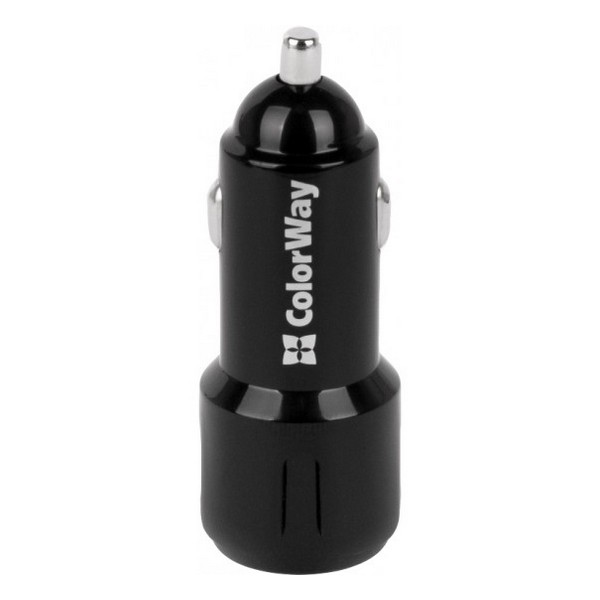 

Адаптер автомобільний універсальний 2xUSB 2.4A ColorWay CW-CHA007-BK Black, 2 USB 2.4 A White (CW-CHA007-WT)