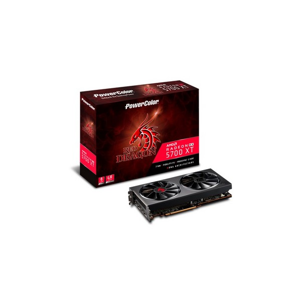 

Відеокарта PowerColor Red Dragon Radeon RX 5700 XT (AXRX 5700 XT 8GBD6-3DHR/OC, Red Dragon Radeon RX 5700 XT (AXRX 5700 XT 8GBD6-3DHR/OC)