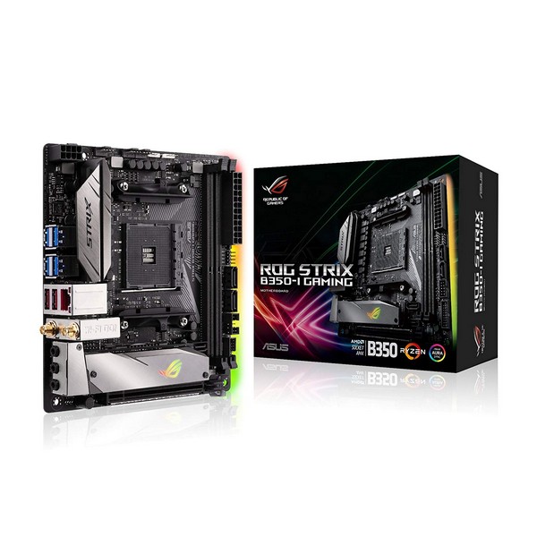 

Материнська плата Asus ROG STRIX B350-I GAMING, ROG STRIX B350-I GAMING