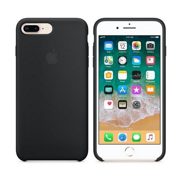 

Накладка для iPhone 7 Plus/iPhone 8 Plus Silicone case Black (MQGW2, iPhone 8 Plus / 7 Plus Silicone Case