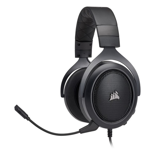 

Навушники накладні провідні з мікрофоном Corsair Gaming HS50 Stereo Carbon (CA-9011170-EU, Gaming HS50 Stereo Carbon (CA-9011170-EU)