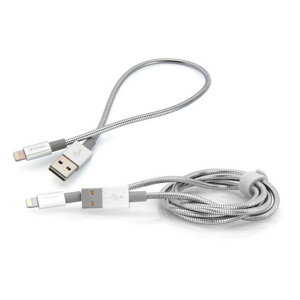 

Кабель USB (папа) = Apple Lightning 1 м Verbatim 48872, USB2.0 AM/Apple Lightning 2 Pack 1m (48872)