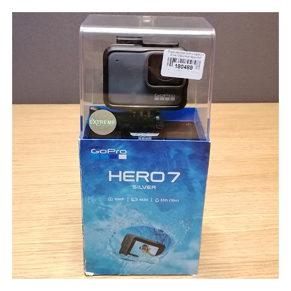 

Екшн-камера GoPro HERO 7 Silver Офіційна гарантія Презентаційна модель, HERO 7 Silver Презентаційна модель