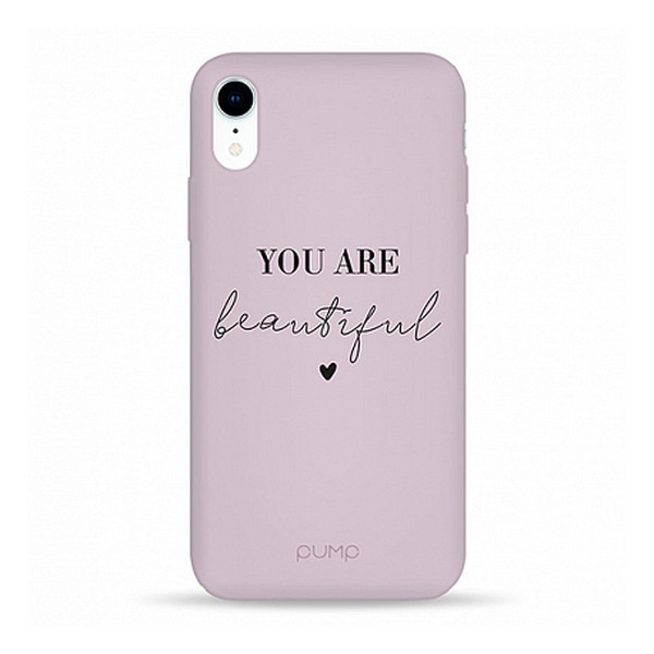 

Накладка для iPhone XR Pump Silicone Minimalistik You Are Beautiful, iPhone Xr Pump Silicone Minimalistik You Are Beautiful