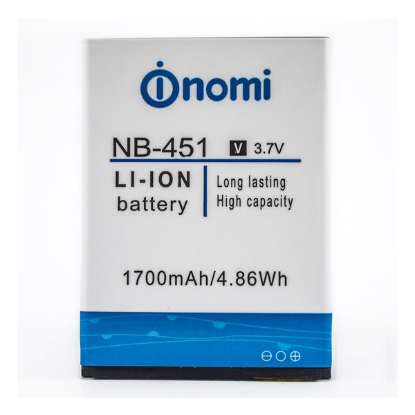 

Акумулятор Nomi NB-451 i451 1700 mAh, NB-451 i451