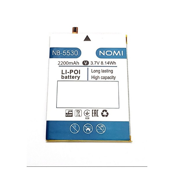 

Акумулятор Nomi i5530 2200 mAh, NB-5530 i5530