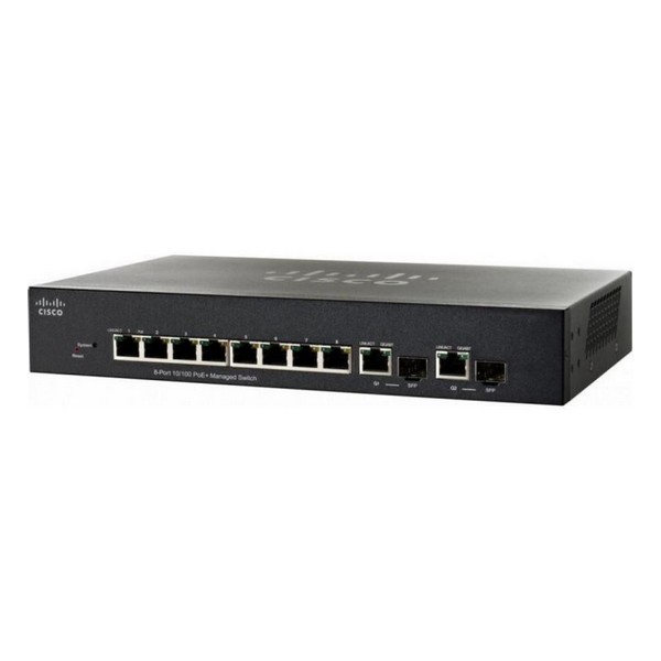 

Світч Cisco SF350-08-K9-EU 8 портів, SF350-08-K9-EU