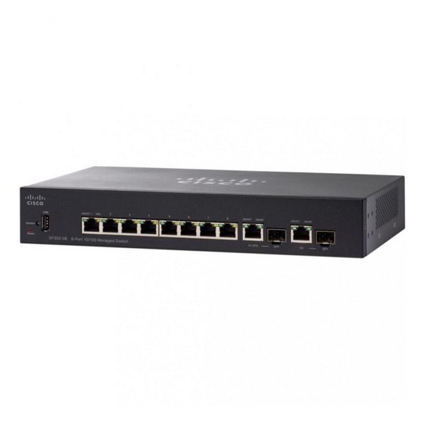 

Світч Cisco SF352-08-K9-EU 8 портів, SF352-08-K9-EU