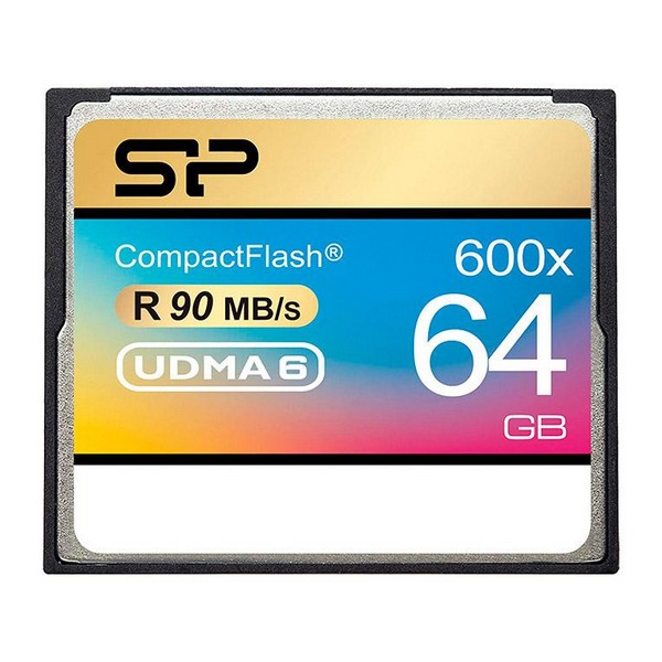 

Карта памяті CompactFlash 64 Gb Silicon Power CompactFlash 600x SP064GBCFC600V10, 64 GB CompactFlash 600x SP064GBCFC600V10