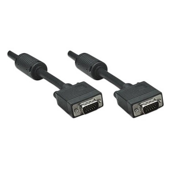 

Кабель VGA (папа) = VGA (папа) 15 м Manhattan (372183) Black, SVGA Monitor Cable (372183)