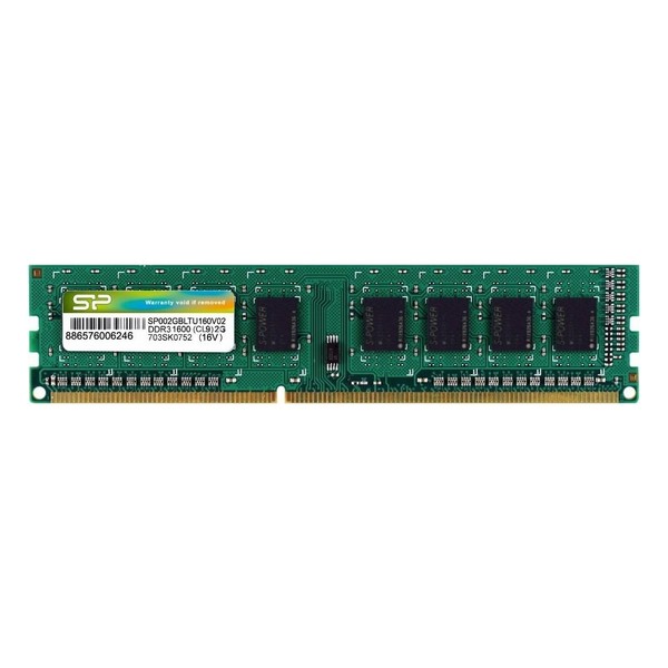 

Оперативна память Silicon Power 2 GB DDR3 1600 MHz (SP002GBLTU160V02, 2 GB DDR3 1600 MHz (SP002GBLTU160V02)