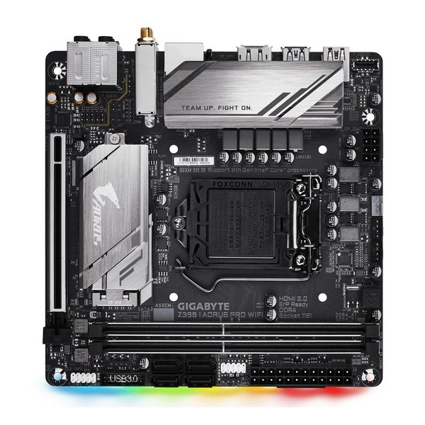 

Материнська плата Gigabyte Z390 I AORUS PRO WIFI, Z390 I AORUS PRO WIFI