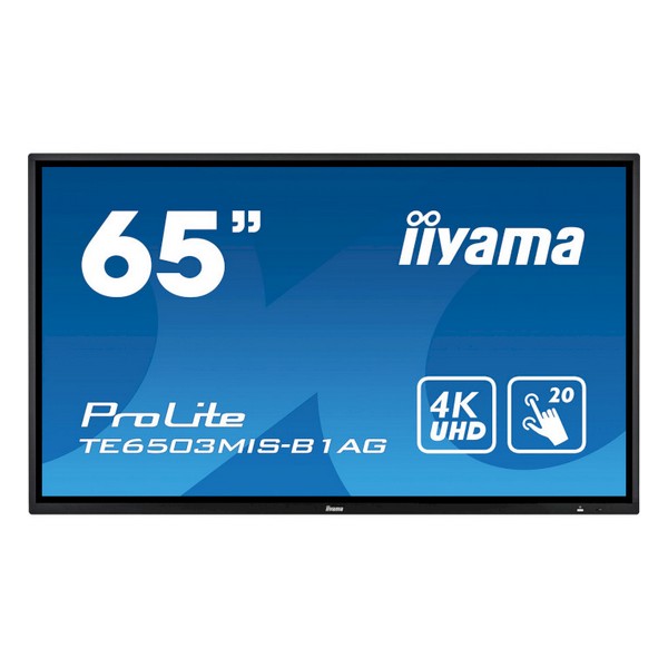 

Монітор 64.5 Iiyama ProLite TE6503MIS-B1AG Black, ProLite TE6503MIS-B1AG Black