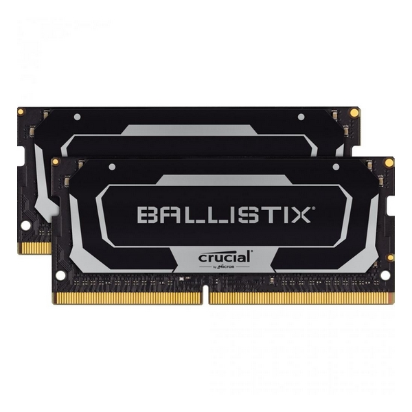 

Оперативна память Crucial 16 GB (2x8GB) SO-DIMM DDR4 3200 MHz Ballistix Black (BL2K8G32C16S4B, 16 GB (2x8GB) SO-DIMM DDR4 3200 MHz Ballistix Black (BL2K8G32C16S4B)