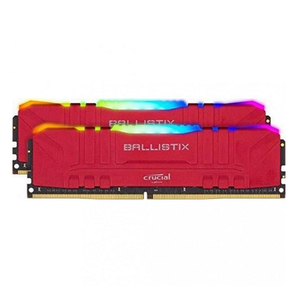 

Оперативна память Crucial 16 GB (2x8GB) DDR4 3000 MHz Ballistix RGB Red (BL2K8G30C15U4RL, 16 GB (2x8GB) DDR4 3000 MHz Ballistix RGB Red (BL2K8G30C15U4RL)